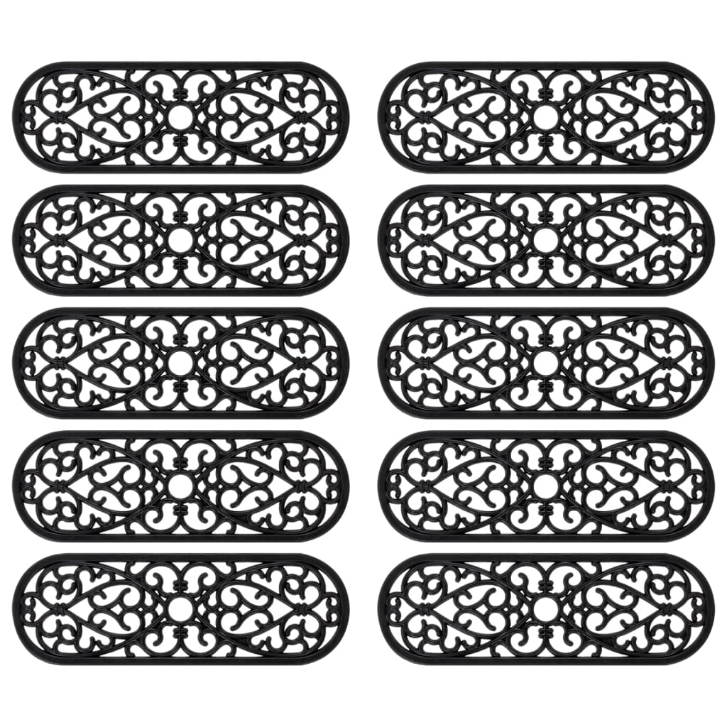 Tappetino Per Scale 10 Pz 25x75 Cm In Gomma - Image 3