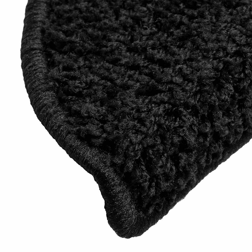 Tappetini Per Scale 20 Pz 56x17x3 Cm Nero Semicircolari - Image 5