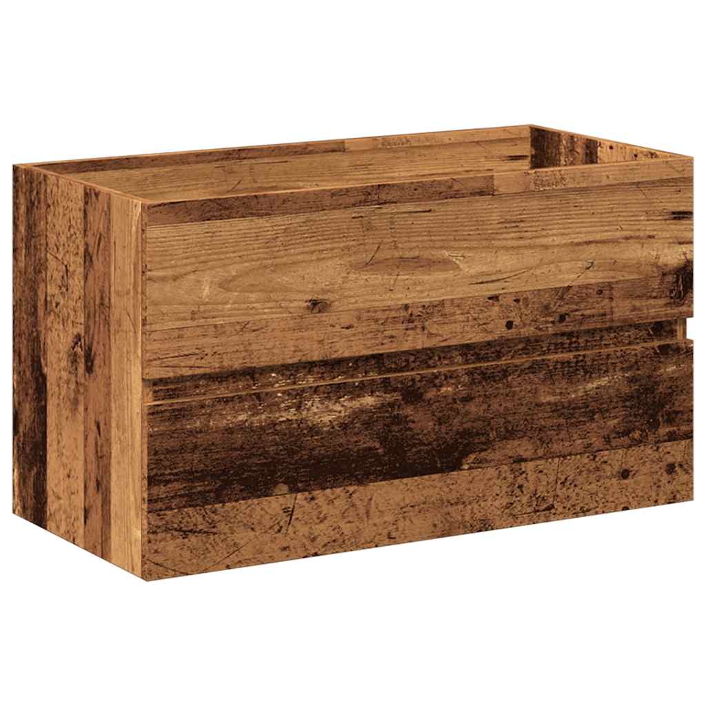 Set Mobili Da Bagno Legno Antico In Legno Multistrato - Image 5