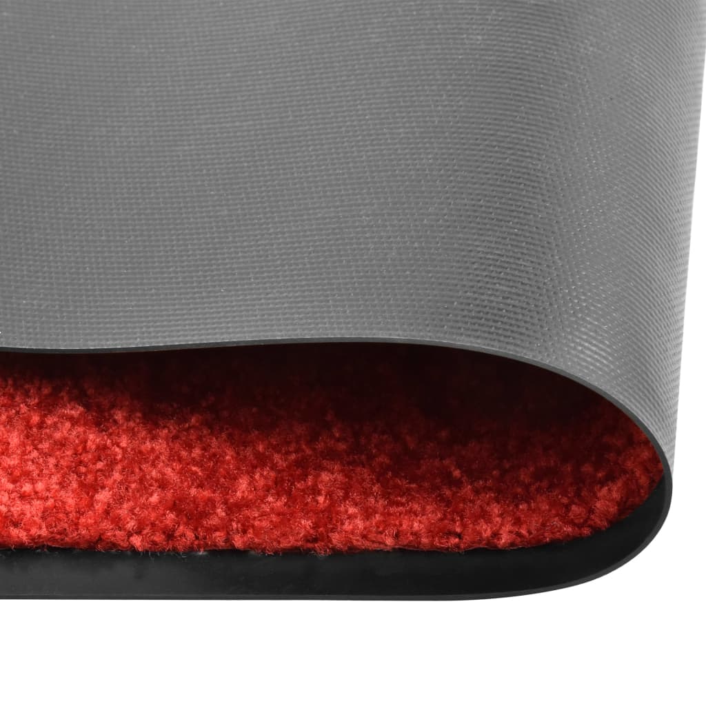 Zerbino Lavabile Rosso 120x180 cm