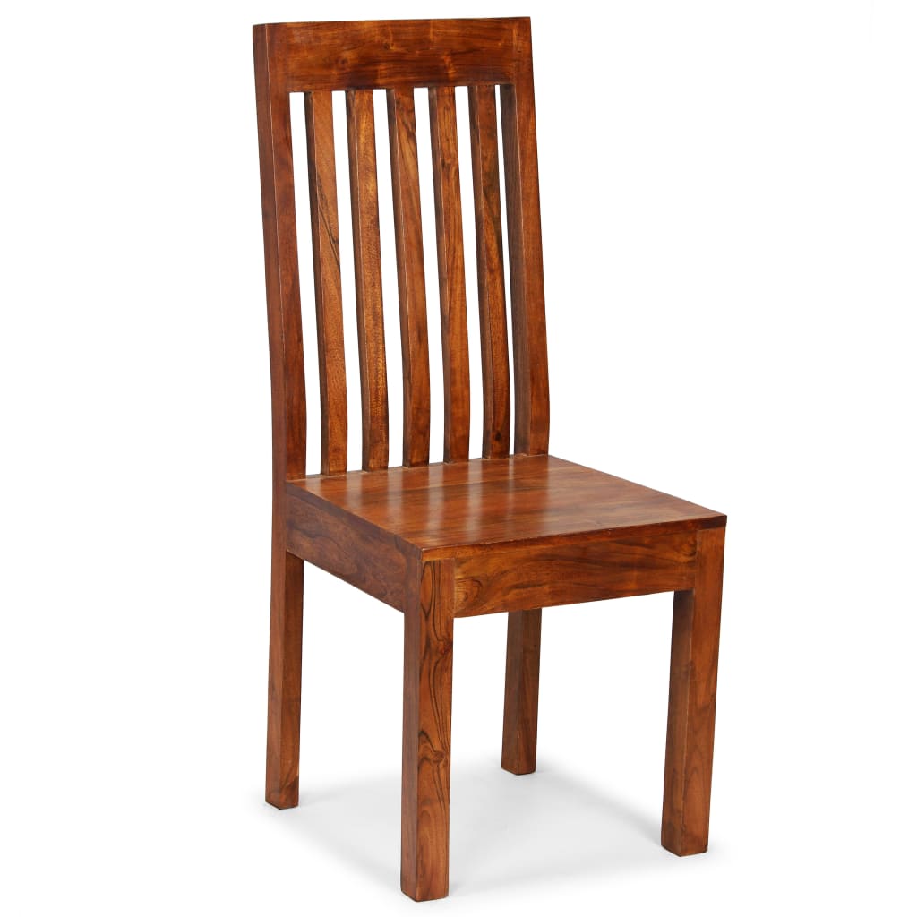 Sedie Da Pranzo 6 Pz In Legno Massello Moderne