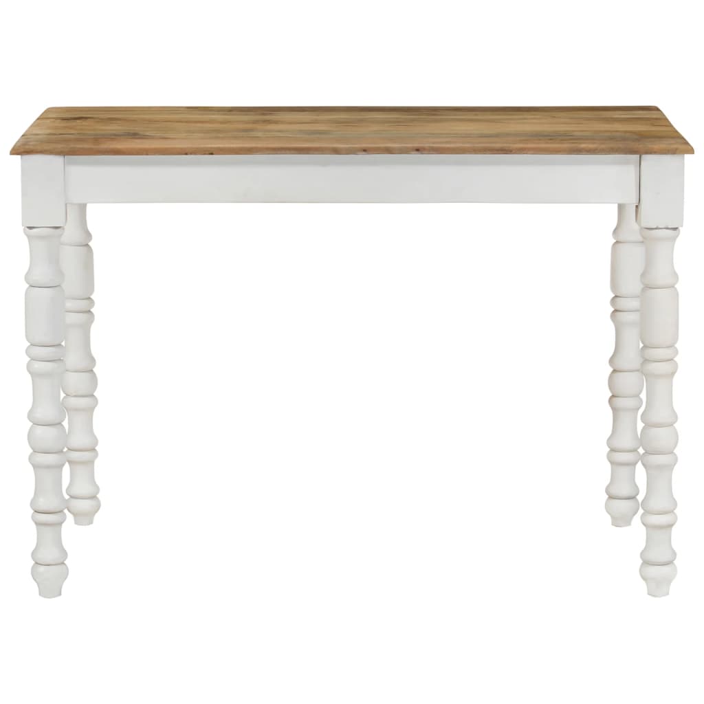 Tavolo Da Pranzo 110x60x75 Cm In Legno Massello Di Mango