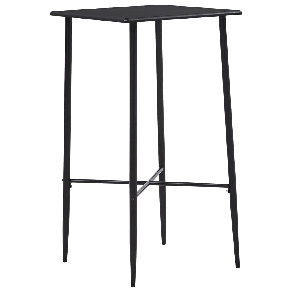 Set Da Bar 5 Pz In Tessuto Grigio Scuro