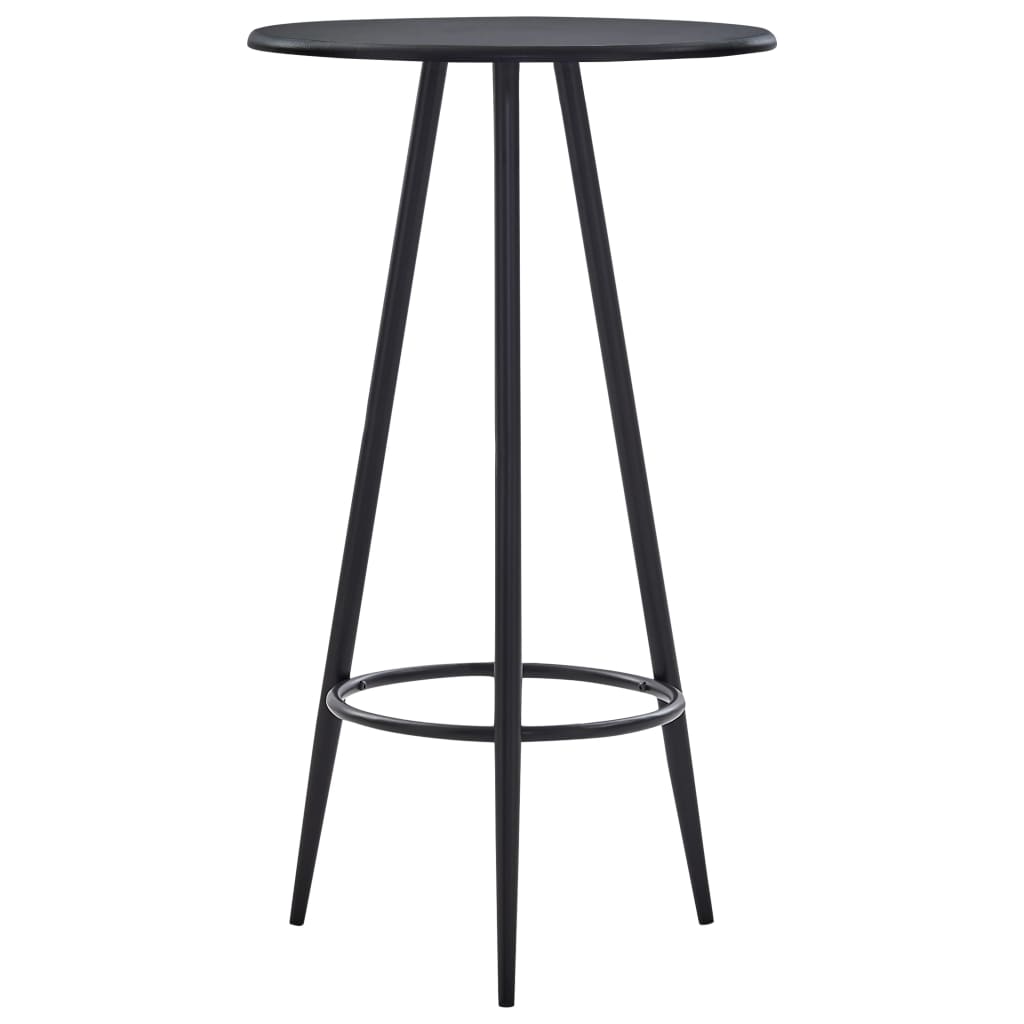 Set Da Bar 3 Pz In Tessuto Grigio Scuro