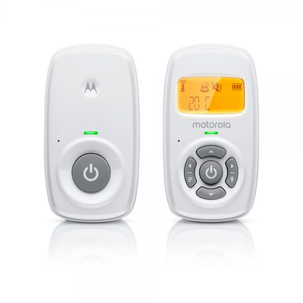 Baby Ascolto Am24 Audio Dect Screen 1.5 300m - Temperatura - Walkie Talkie - Motorola