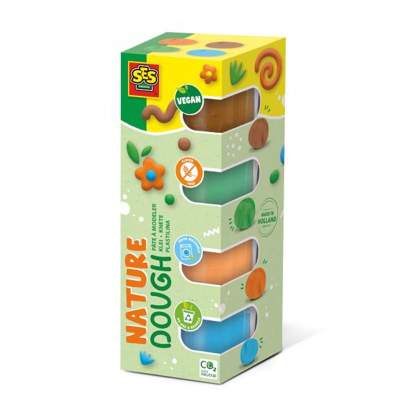 Pasta Da Modellare - Ses Creative - Feel Good - Vegana - Senza Glutine - Lavabile (4x90gr)