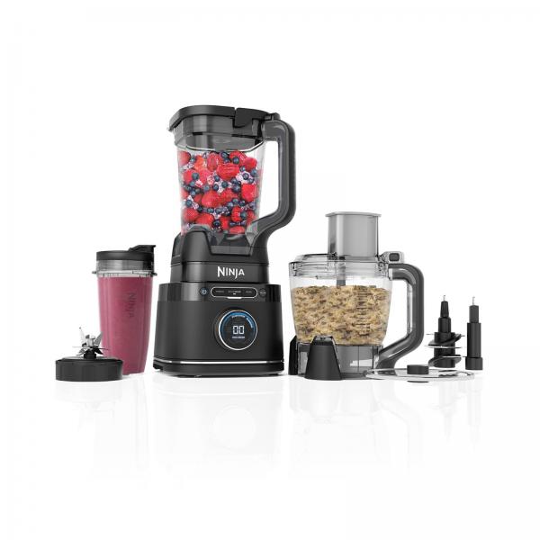 Frullatore Ninja Detect Power 3 In 1 Tb401eu - 1200 W - 20 Modalità - Ciotola Da 2 L - Tazza Da 680 Ml - Nero