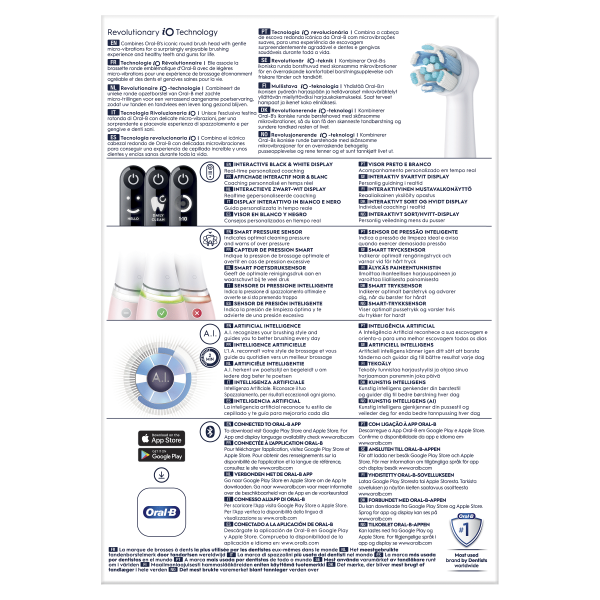 Spazzolini Da Denti - OraL-B - Serie Io6n - Sabbia Rosa - Elettrici - Image 3