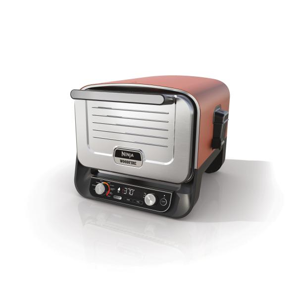Forno Elettrico Per Pizza 8 In 1 - Ninja - Fuoco A Legna - Oo101eu - Piastra PrO-Heat - Pietra Per Pizza - 6 Impostazioni
