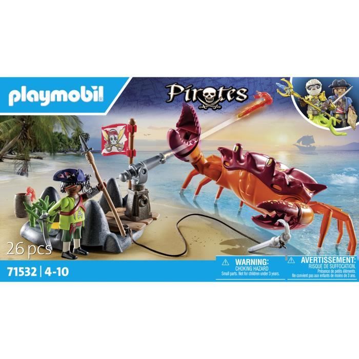 Playmobil 71532 Pirata E Granchio Gigante - I Pirati - Image 4