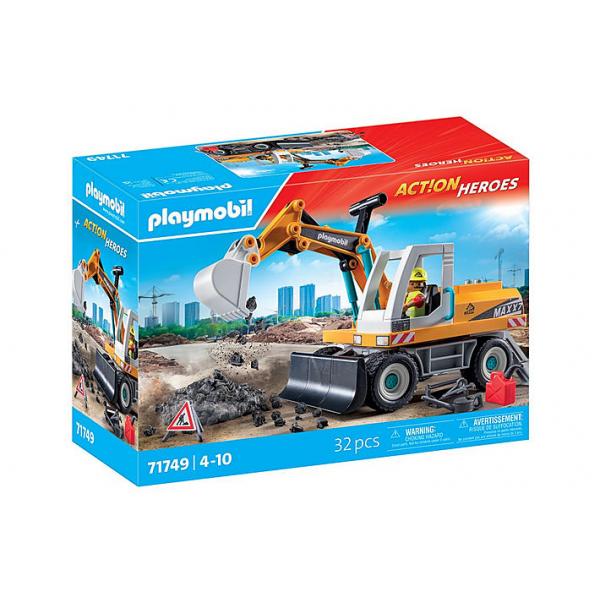Playmobil 71749 Escavatore Meccanico E Operaio