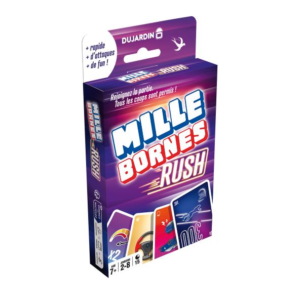 Gioco Di Carte Mille Bornes Rush - Dujardin - Per 2 O Più Giocatori - Dai 7 Anni