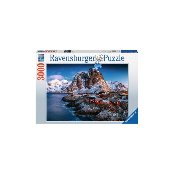Ravensburger - Puzzle Da 3000 Pezzi Lofoten Norvegia Per Adulti E Bambini Dai 12 Anni In Su, Multicolore - 17081