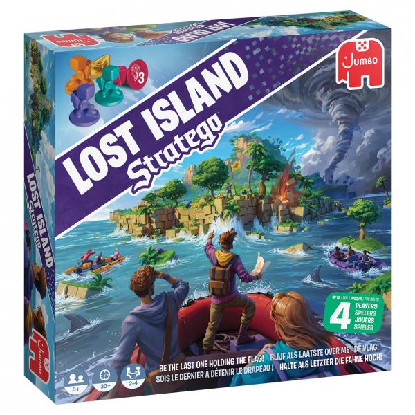 Stratego Lost Island - Gioco Di Strategia - Dujardin - Trova La Bandiera Nascosta Prima Che Scompaia!