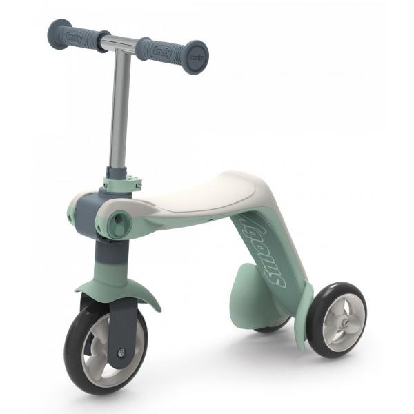 Smoby - Reversibile 2 In 1 - Patinte Draisiana Trasformabile In Uno Skate - 3 Ruote