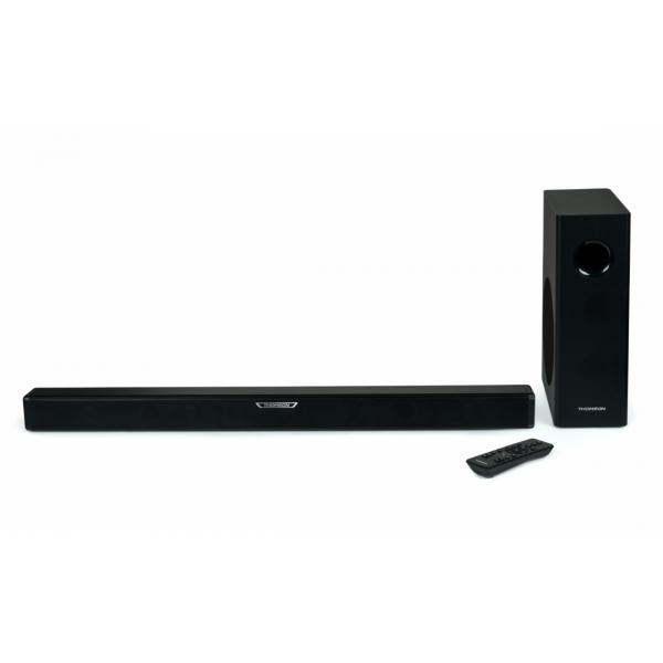 Thomson Sb350bts - Soundbar 2.1 - 300w - Bluetooth 5.0 - Subwoofer Cablato - Indicatori Luminosi