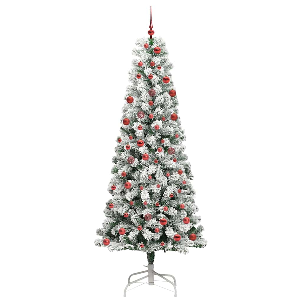 Albero Di Natale Artificiale Con Rami Pieghevoli 210 cm - Image 3
