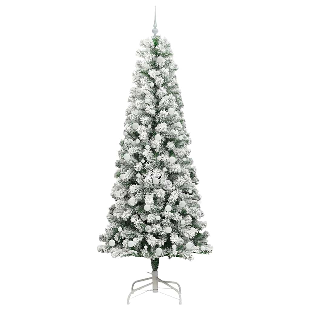 Albero Di Natale Artificiale Con Rami Pieghevoli 240 cm - Image 4