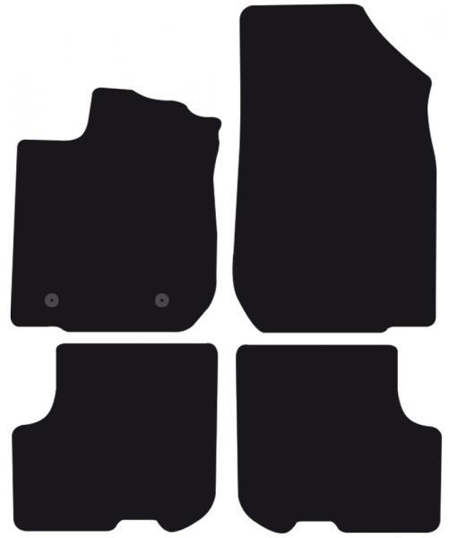 Tappeti Moquette Tailor Dacia Logan 04>12, 12> - Logan Mcv 07>16, 16>