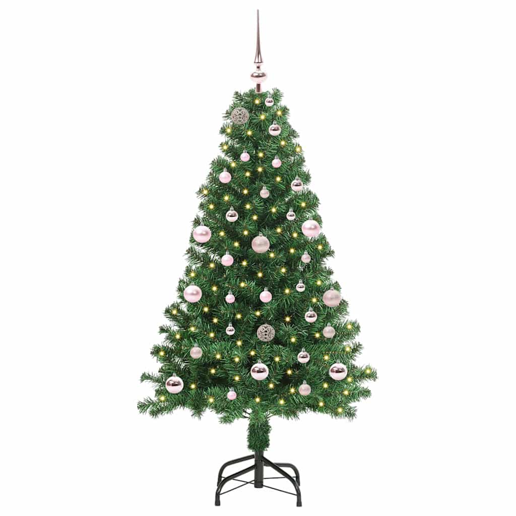 Albero Di Natale Artificiale Con 150 Led Verde 150 cm - Image 2