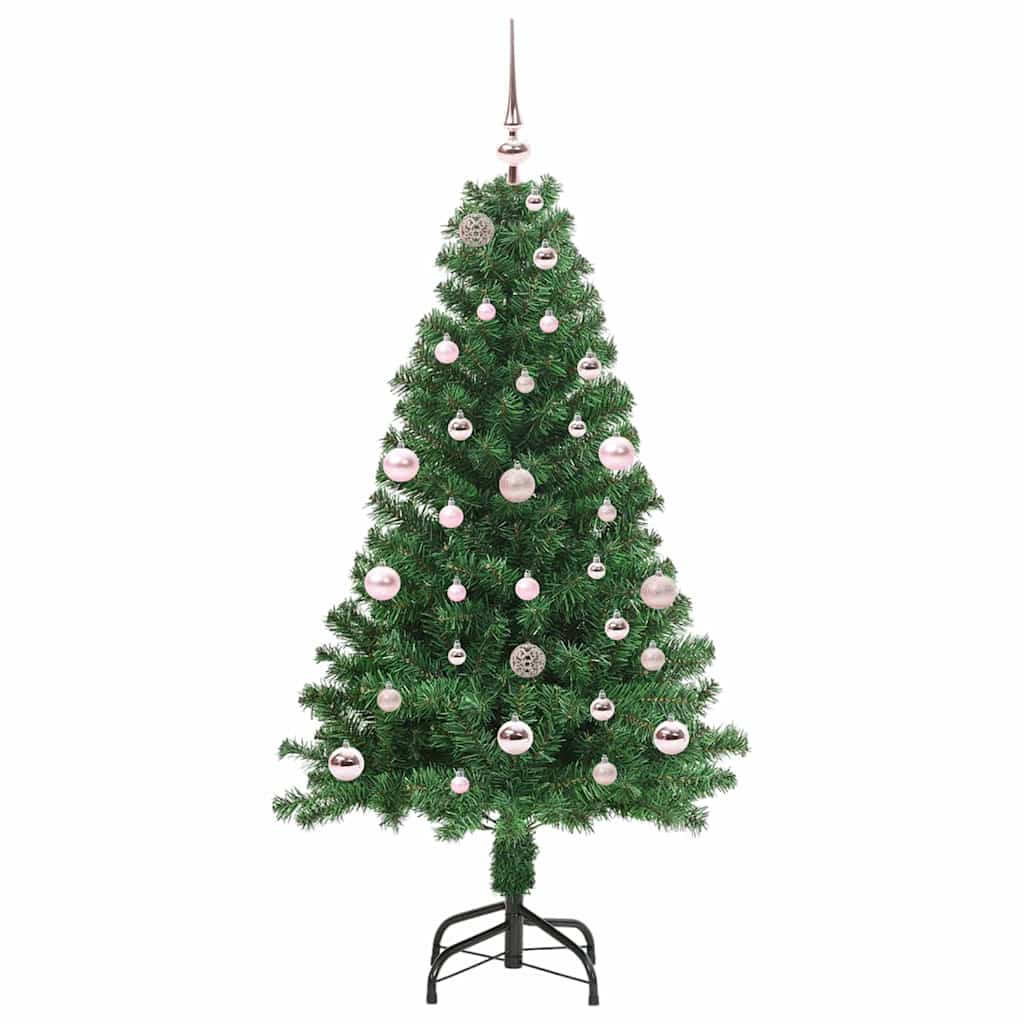 Albero Di Natale Artificiale Con 150 Led Verde 150 cm - Image 3
