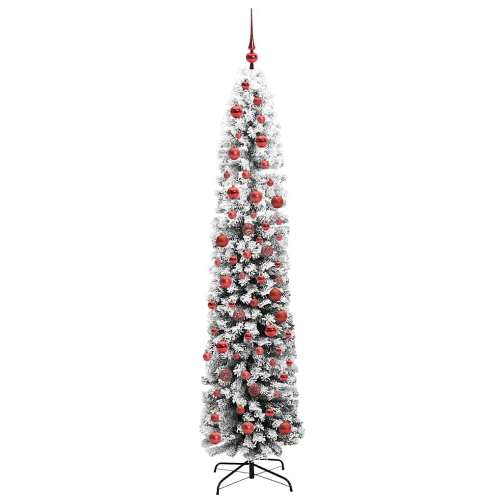 Albero Di Natale Artificiale Con 300 Led Verde 180 cm - Image 3