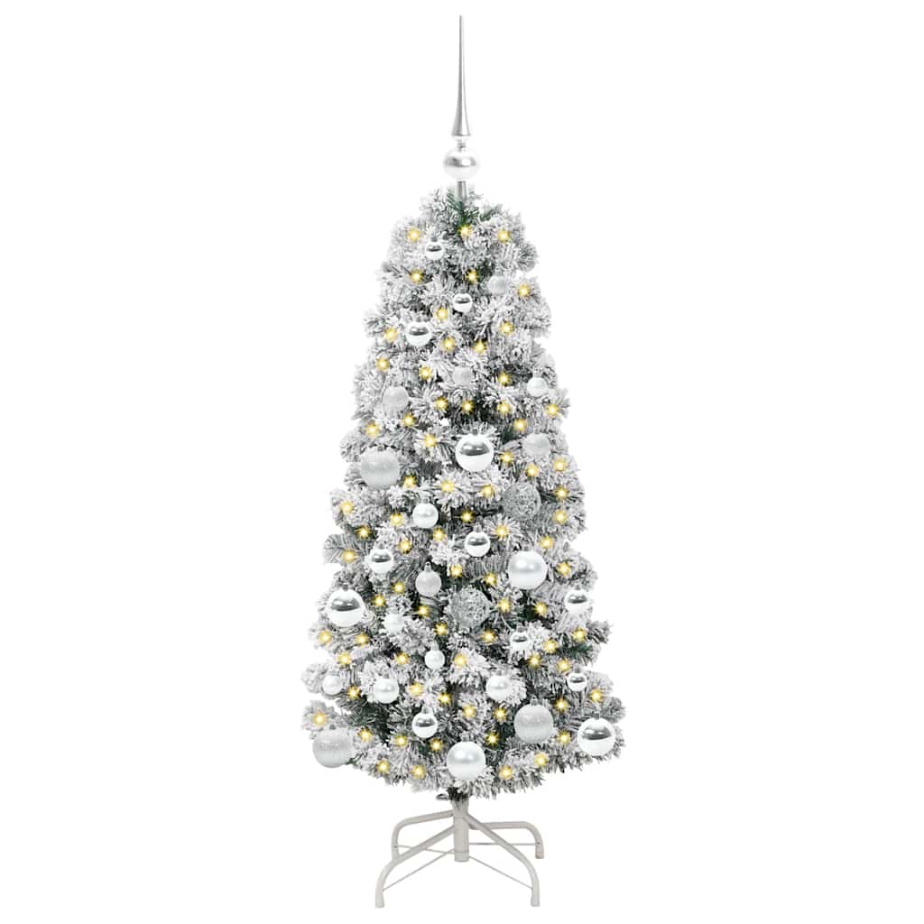 Albero Di Natale Artificiale Con Rami Pieghevoli 120 cm - Image 3