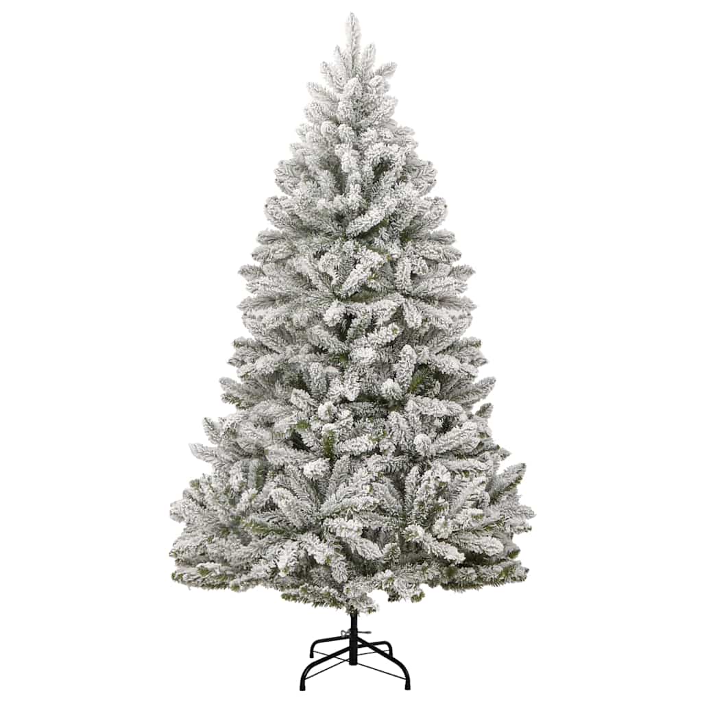 Albero Di Natale Artificiale Con 300 Led Verde E Bianco 180 cm - Image 5