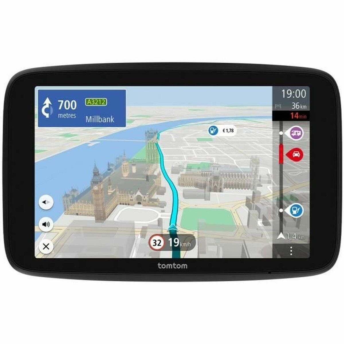 Navigatore Gps Tomtom 1yd7.002.30 7"