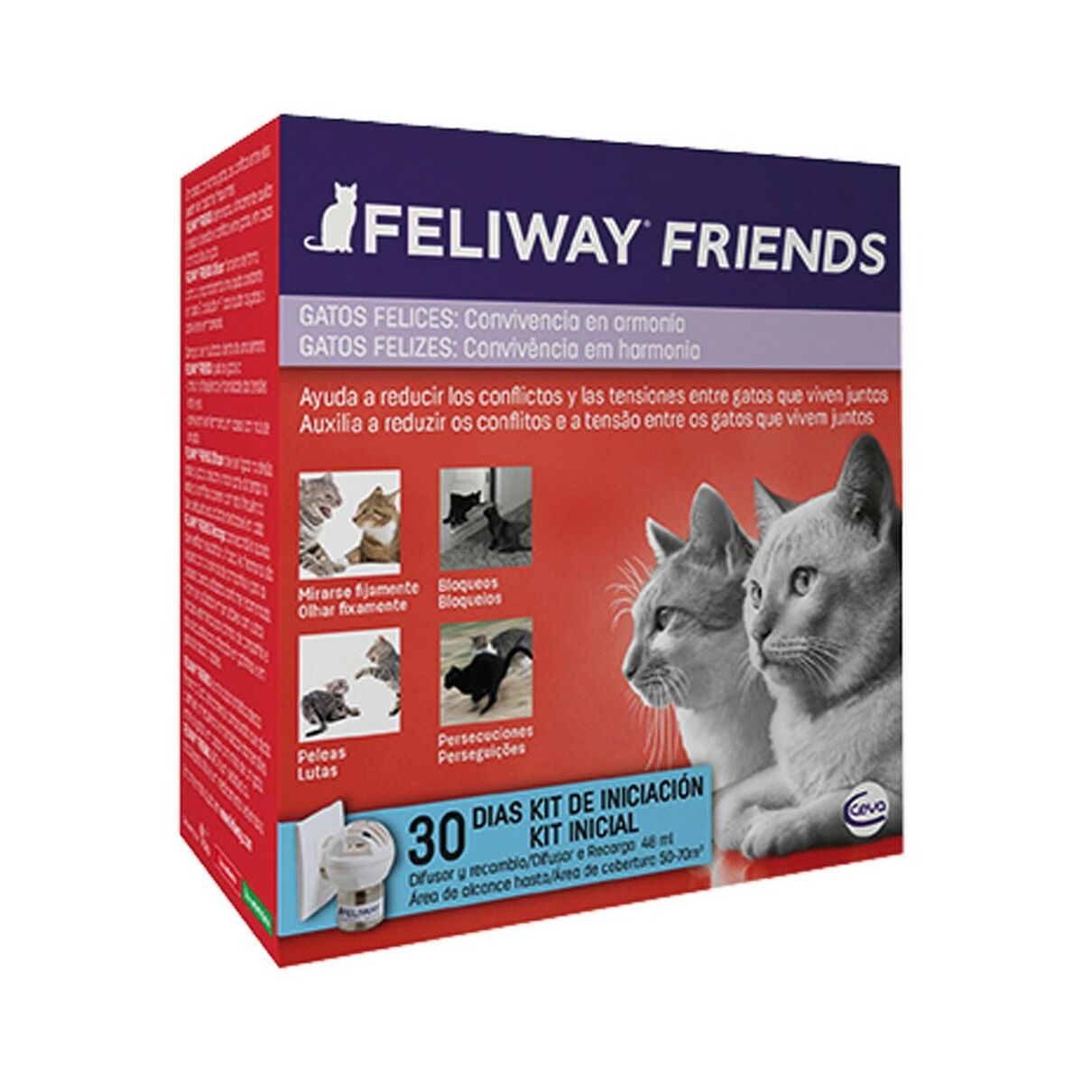Eliminatore Di Odori Ceva Friends Gatto 48 ml