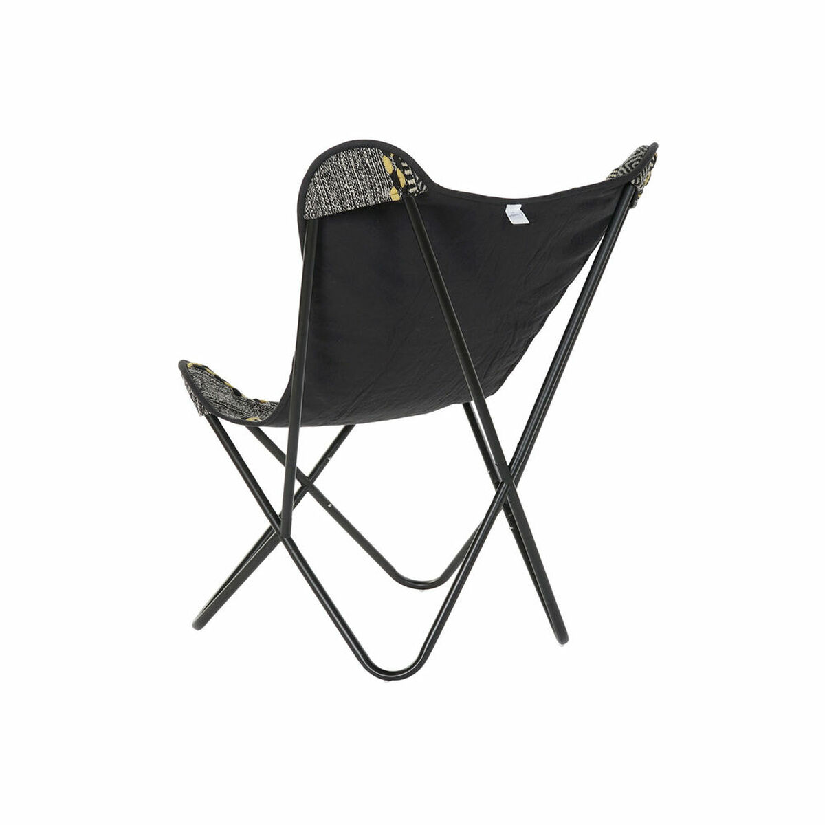 Poltrona Dkd Home Decor Giallo Bianco Nero Multicolore Ferro 74 X 65 X 90 cm - Image 6