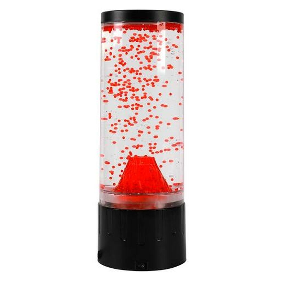 Lampada Lava Itotal Rotonda 10,5 X 30 Cm Rosso