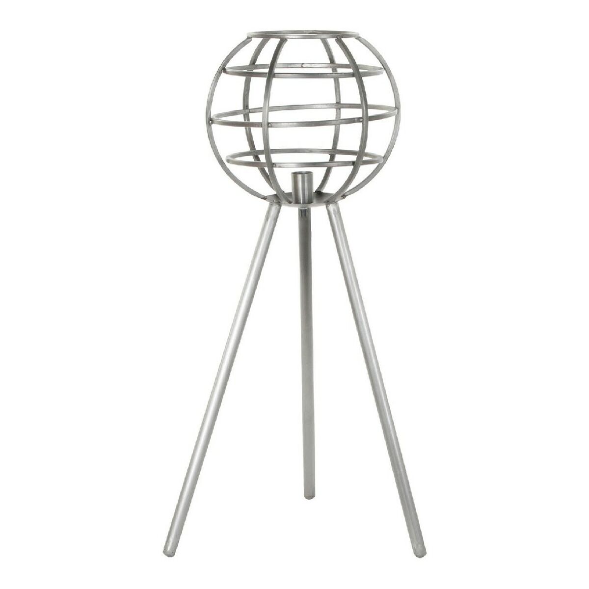 Lampada Da Tavolo Dkd Home Decor Metallo Grigio Scuro (50 X 50 X 98 Cm)