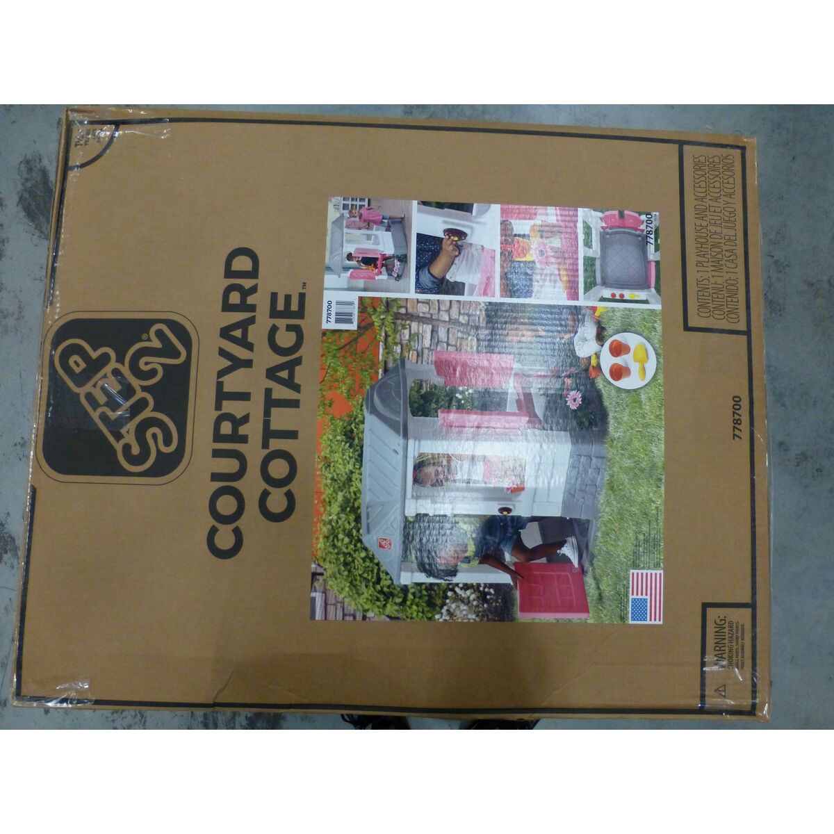 Casa Da Gioco Per Bambini Step 2 Courtyard Cottage 118 X 100 X 83 cm - Image 6