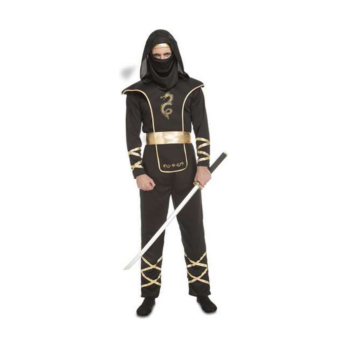 Costume Per Adulti My Other Me Nero Ninja Taglia:xs