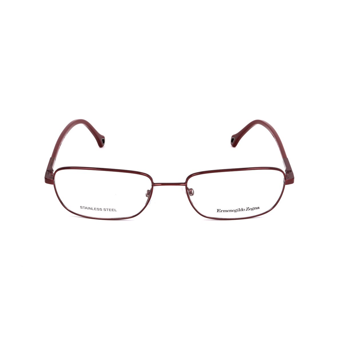 Montatura Per Occhiali Unisex Ermenegildo Zegna Vz3186-0sby Rosso Ø 53 mm