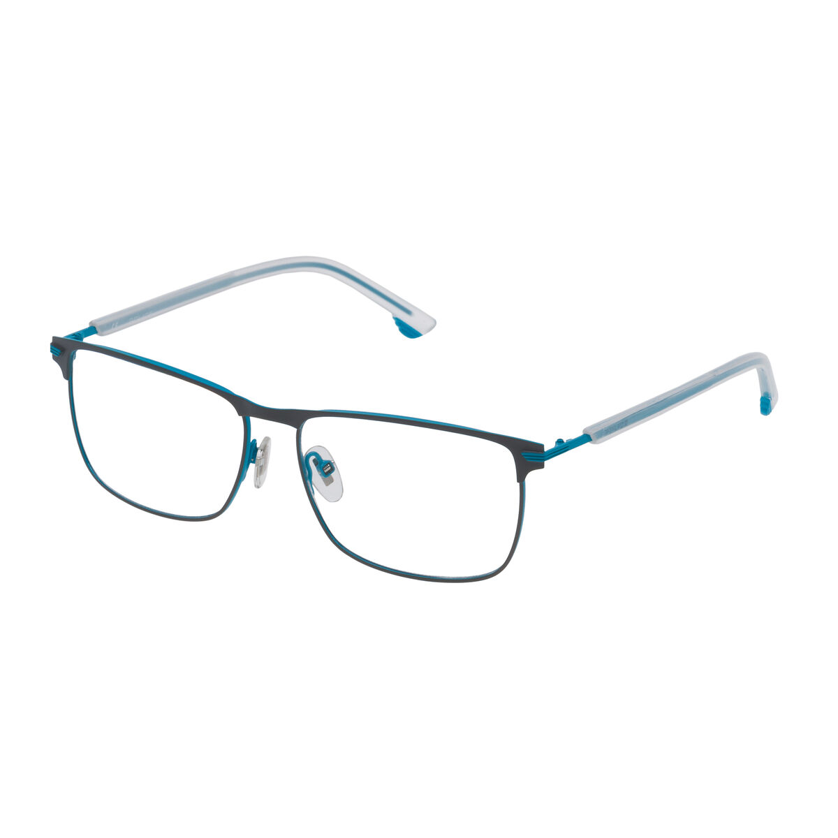 Montatura Per Occhiali Uomo Police Vpl560-570666 Azzurro Ø 57 mm