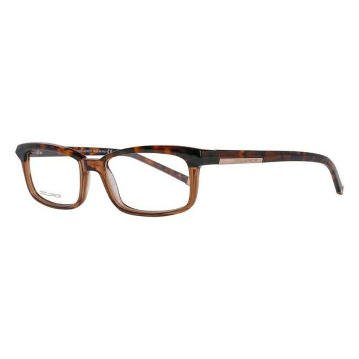 Montatura Per Occhiali Uomo Dsquared2 Dq5034 5356b Marrone Ø 53 mm