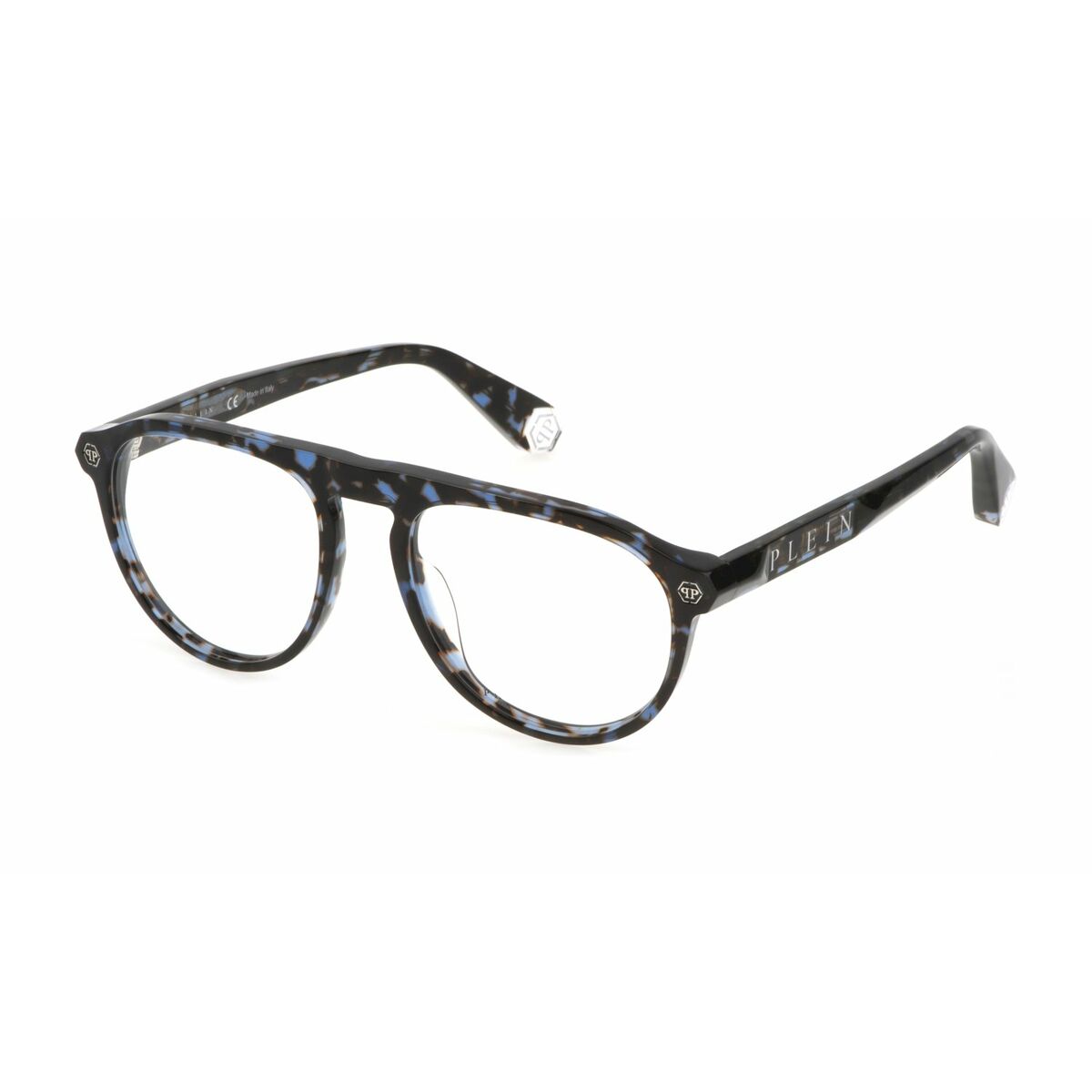 Montatura Per Occhiali Uomo Philipp Plein Vpp016M-540l93-21g Azzurro Ø 54 mm