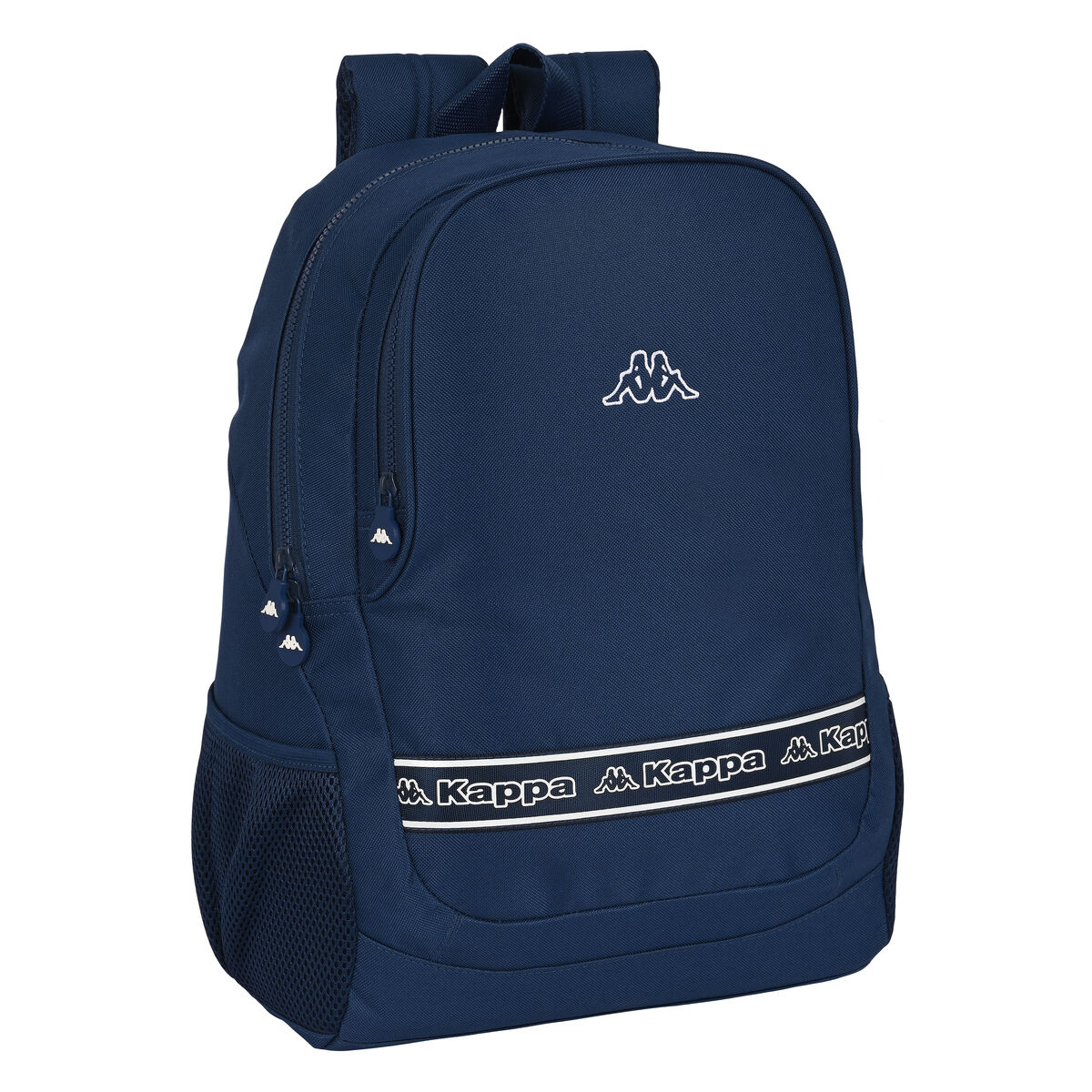 Zaino Scuola Kappa Navy Blu Marino (32 X 44 X 16 Cm)