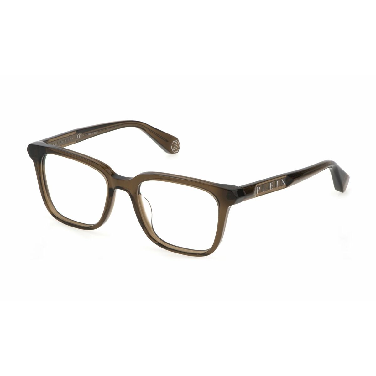 Montatura Per Occhiali Uomo Philipp Plein Vpp015M-5303gE-21g Verde Ø 53 mm