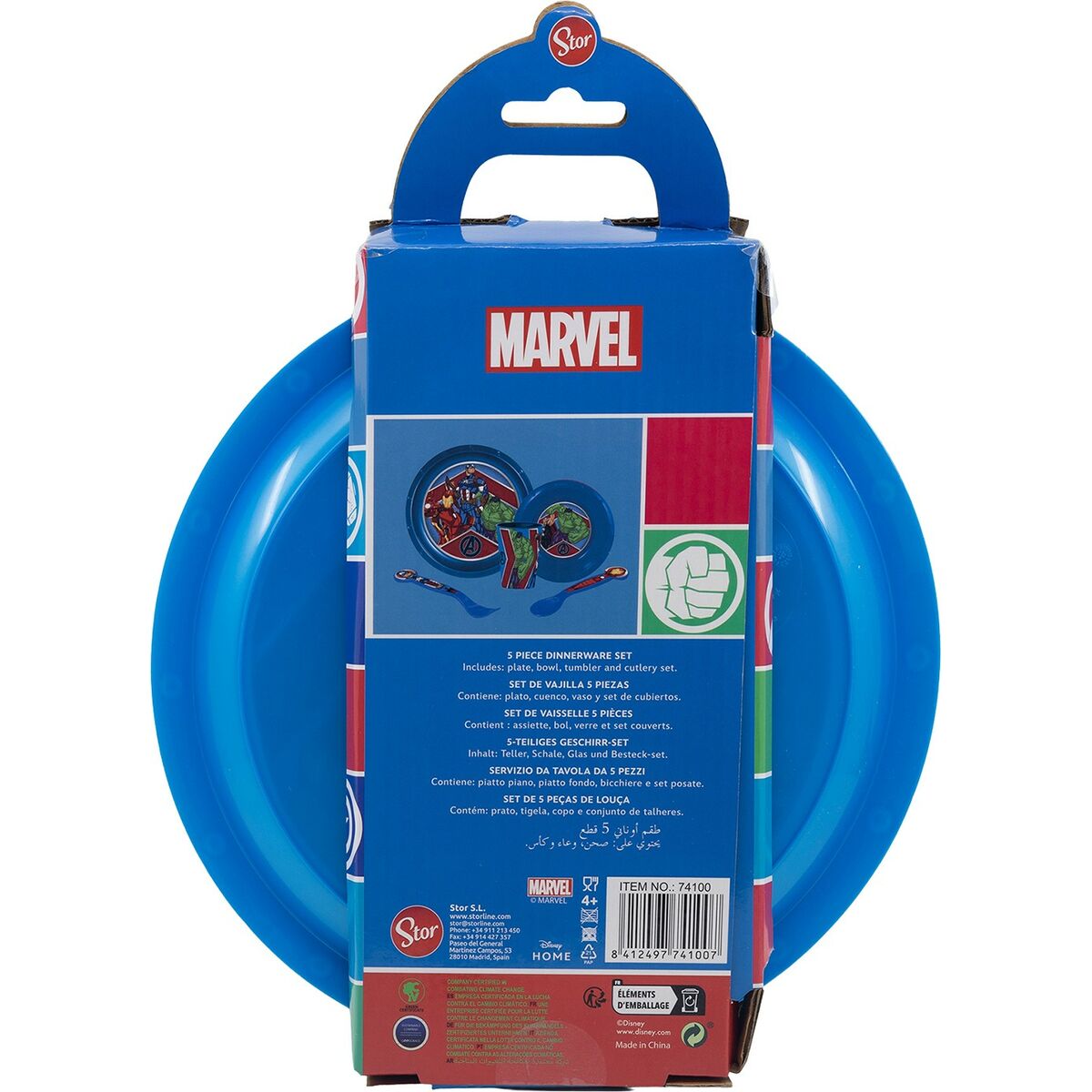 Set Di Accessori Per Bambini The Avengers Cz11309 Plastica (5 Pezzi) - Image 4