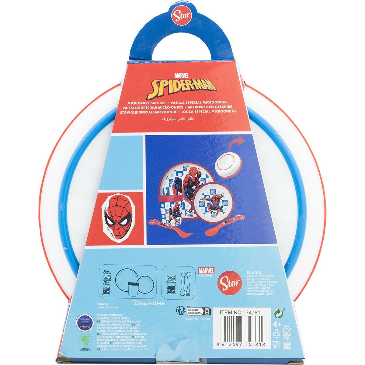 Set Di Accessori Per Bambini SpideR-Man Cz11308 Plastica (5 Pezzi) - Image 4