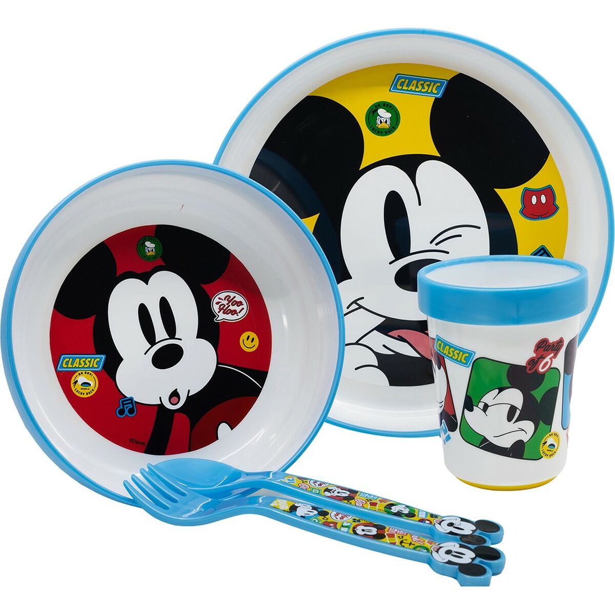 Set Di Accessori Per Bambini Mickey Mouse Cz11306 Plastica (5 Pezzi) - Image 4
