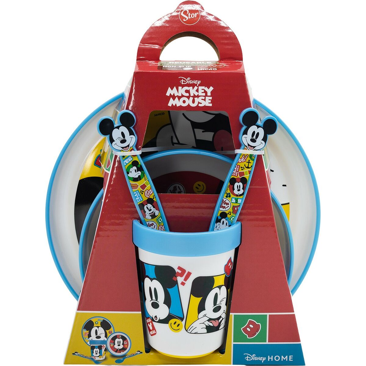 Set Di Accessori Per Bambini Mickey Mouse Cz11306 Plastica (5 Pezzi) - Image 5