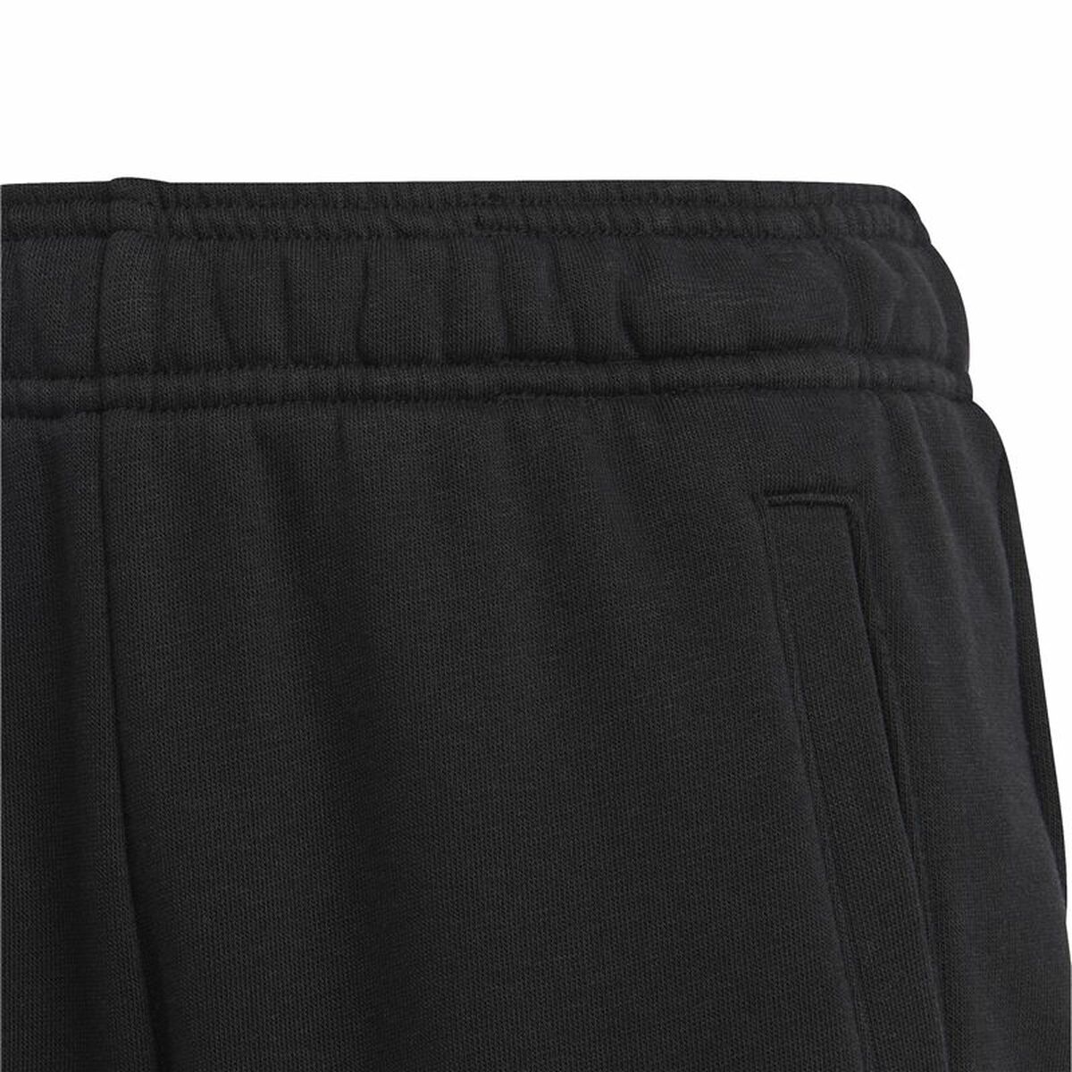 Pantalone Sportivo Per Bambini Adidas Fit Big Logo Nero Taglia:9-10 Anni - Image 4