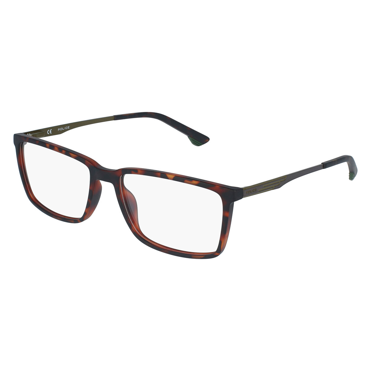 Montatura Per Occhiali Uomo Police Vpl949-5503az Marrone Ø 55 mm