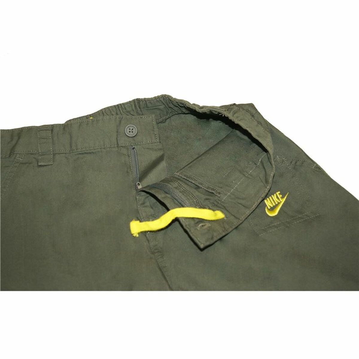 Pantaloncini Sportivi Per Bambini Nike Jd Street Cargo Oliva Taglia:10-12 Anni - Image 3