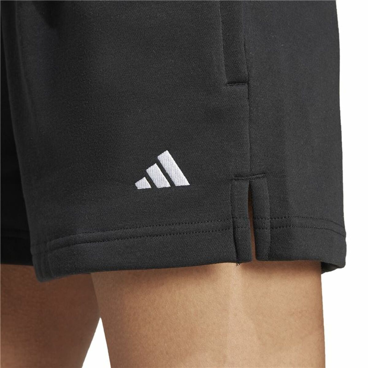Pantaloncino Sportivo Adidas Essentials Small Logo Fleece Shorts Nero Taglia:m - Image 5