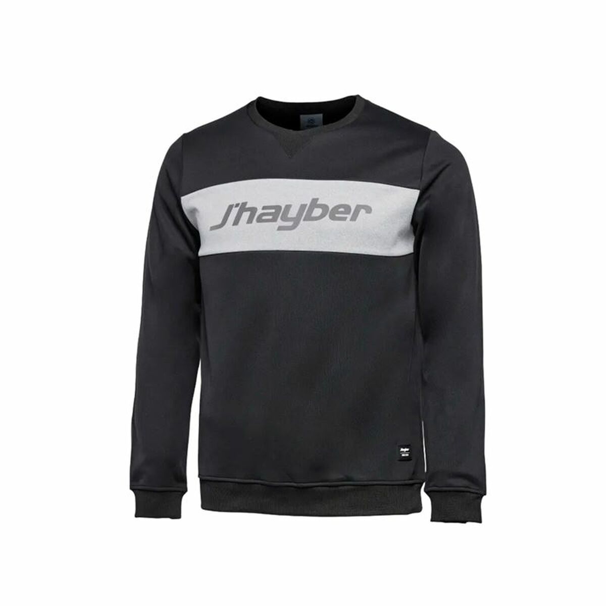 Felpa Senza Cappuccio Uomo J-Hayber Essential Nero Taglia:m